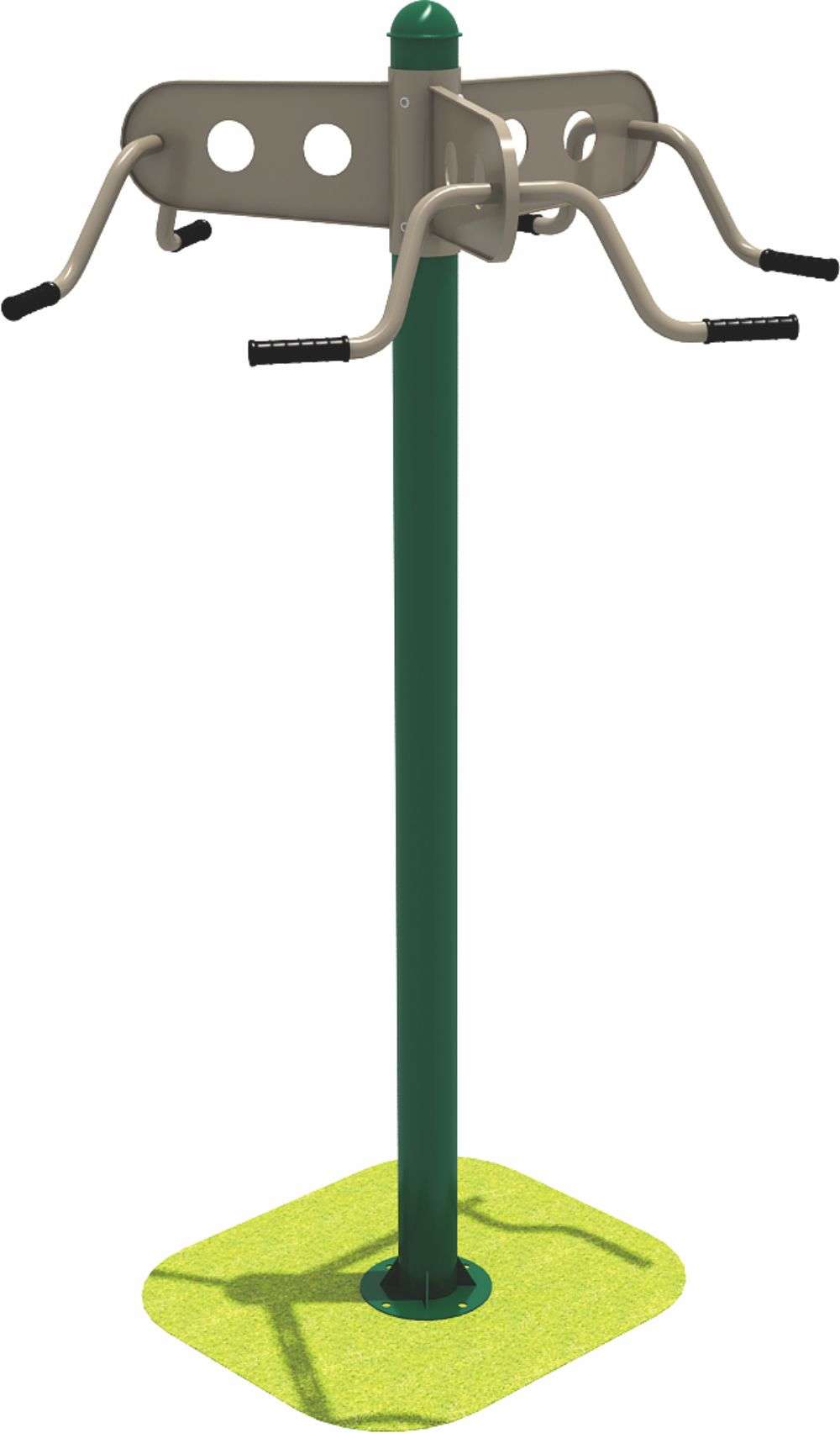 米兰中国milan·运动健身器材 三人引体训